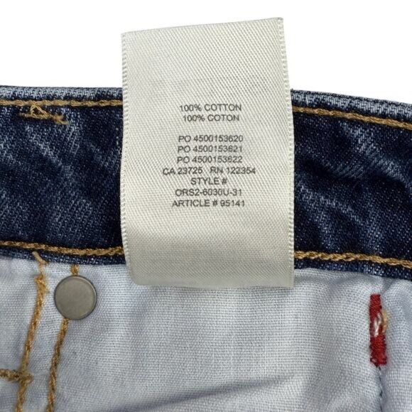 SUNDAY BEST Aritzia Zola Mom High Rise Tapered Leg Jean Size 00 - Picture 5 of 6